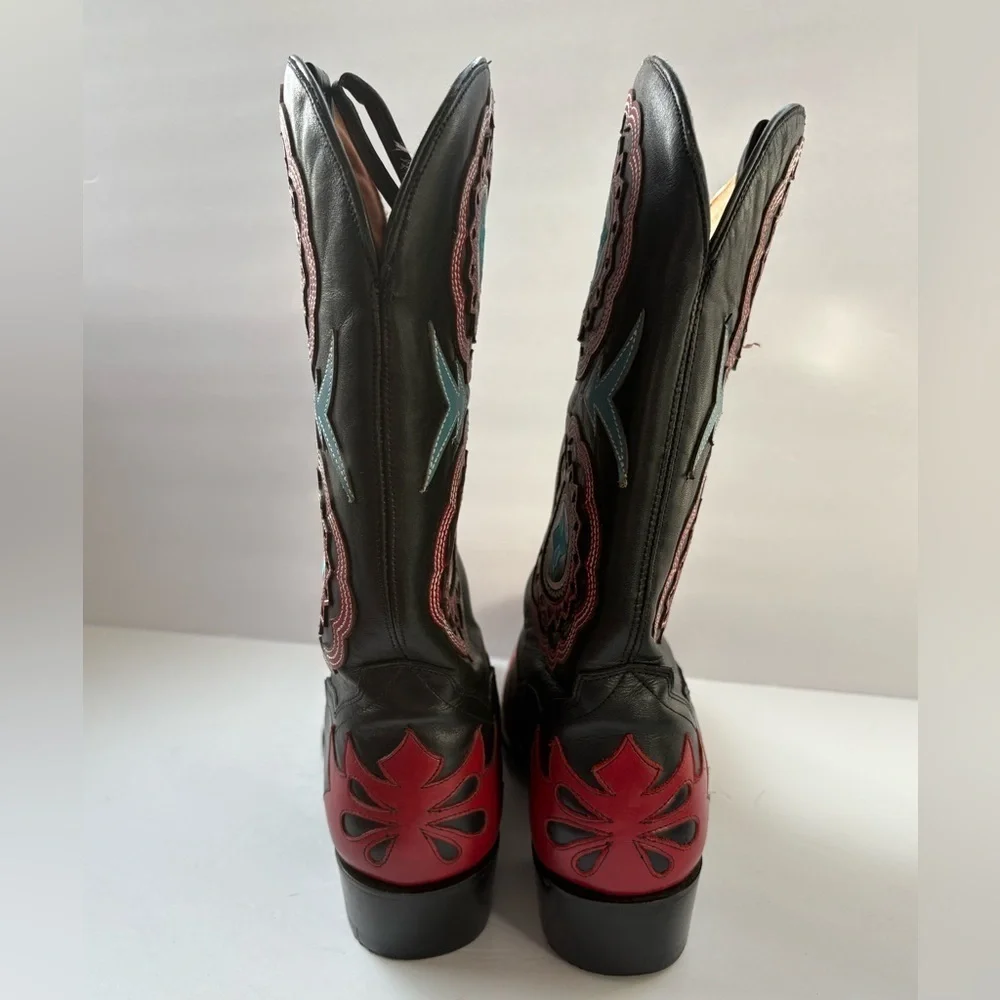 NWT Dan Post Men’s Cherokee Bill Western Boots Size 10 *as is*
